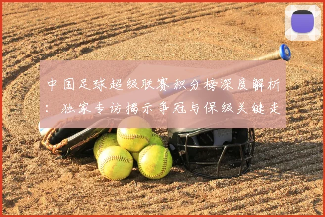 中国足球超级联赛积分榜深度解析：独家专访揭示争冠与保级关键走势